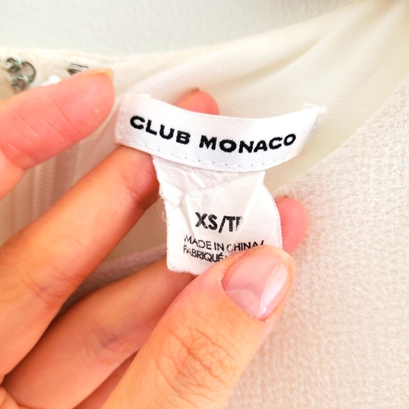 Club Monaco Spie top white - Picture 7 of 8